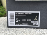 Authentic Air jordan 1 Low SE Aquarius Blue