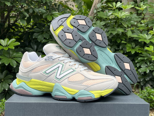 Authentic New Balance U9060GCB Grey/Yellow/Blue