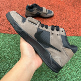 Authentic Travis Scott x Jordan Cut The Check TR Black/Brown