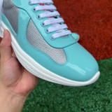 Authentic Prada Galzature Uomo Grey Blue