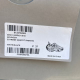Authentic Balenciaga Defender Rubber Platform Sneakers White/Black
