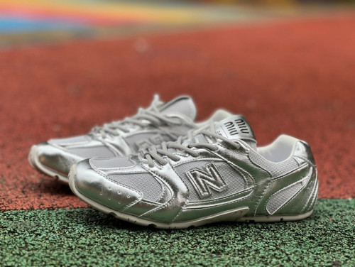 Authentic New Balance x MIU MIU NB530 Silver