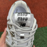 Authentic New Balance x MIU MIU NB530 Silver