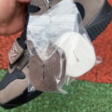 Authentic Travis Scott x Jordan Cut The Check TR Black/Brown