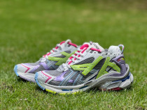 Authentic Balenciaga Runner Grey/Purple/Green/Pink