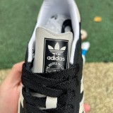 Authentic Adidas Originals Samba OG Shoes Black/Brown/Rice
