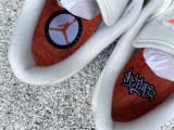 Authentic Shelflife x Air Jordan 2 Low Beige/Orange