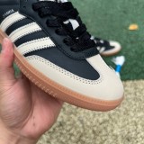 Authentic Adidas Originals Samba OG Shoes Black/Brown/Rice