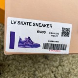 Authentic LV Skate Sneaker Purple