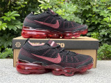 Authentic Nike Air VaporMax 2023 Flyknit Wine Red/Black