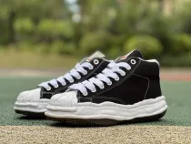 Authentic Maison Mihara Yasuhiro OG Sole Sneakers High Black/White