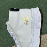 Authentic Maison Mihara Yasuhiro OG Sole Sneakers High White/Gold