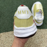 Authentic Maison Mihara Yasuhiro OG Sole Sneakers Yellow/Green