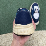 Authentic Maison Mihara Yasuhiro OG Sole Sneakers Navy Blue