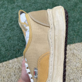 Authentic Maison Mihara Yasuhiro OG Sole Sneakers Yellow