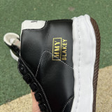 Authentic Maison Mihara Yasuhiro OG Sole Sneakers High Black Gold