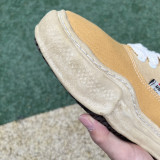 Authentic Maison Mihara Yasuhiro OG Sole Sneakers Yellow