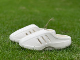 Authentic AdiFOM IIINFINITY Mule Slides Rice White