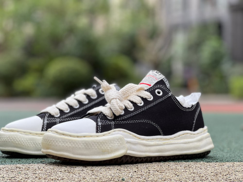 Authentic Maison Mihara Yasuhiro OG Sole Sneakers Black