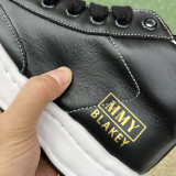 Authentic Maison Mihara Yasuhiro OG Sole Sneakers High Black Gold