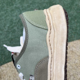 Authentic Maison Mihara Yasuhiro OG Sole Sneakers Olive Green
