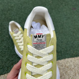 Authentic Maison Mihara Yasuhiro OG Sole Sneakers Yellow/Green