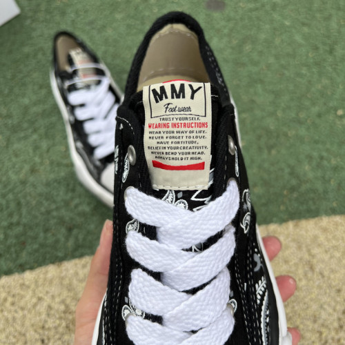 Authentic Maison Mihara Yasuhiro OG Sole Sneakers Black
