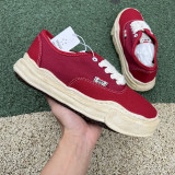 Authentic Maison Mihara Yasuhiro OG Sole Sneakers Wine/Red
