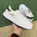 Authentic Maison Mihara Yasuhiro OG Sole Sneakers White/Black Gold