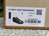 Authentic LV Arch Light Sneaker Coffee