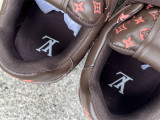 Authentic LV Arch Light Sneaker Coffee