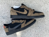 Authentic Travis Scott x Air Jordan 1 Low OG “Velvet Brown”