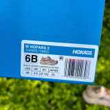 Authentic HOKA ONE ONE Hopara 2 Rice White/Brown