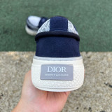 Authentic Dior B33 Tennis Shoes Blue