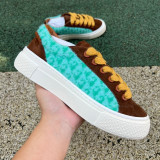 Authentic Dior B33 Tennis Shoes Brown/Green
