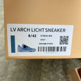 Authentic LV Trainer Sneaker Wash Blue