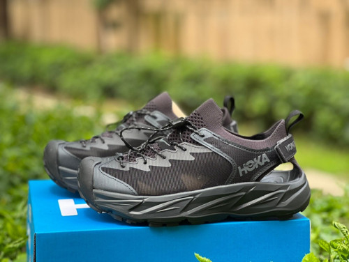 Authentic HOKA ONE ONE Hopara 2 Grey Black