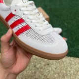 Authentic Adidas Originals Samba OG Shoes White/Red