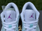 Authentic Air Jordan 1 Low White/Blue