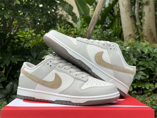 Authentic Nike Dunk Retro Premium Phantom/Khaki Light Bone