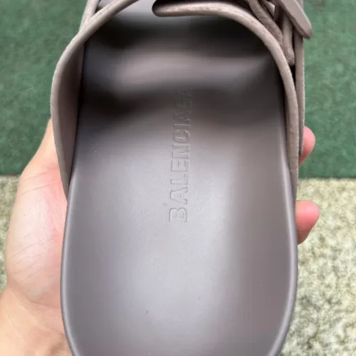 Authentic Balenciaga Slippers Brown