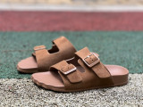 Authentic Balenciaga Slippers Dark Brown