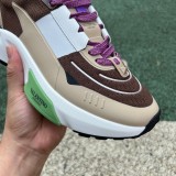 Authentic Valentino Sneakers White/Purple/Brown