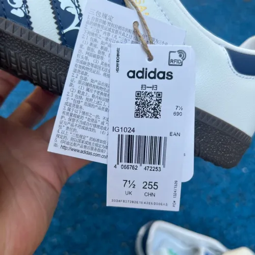 Authentic adidas originals Samba Vlad White/Blue