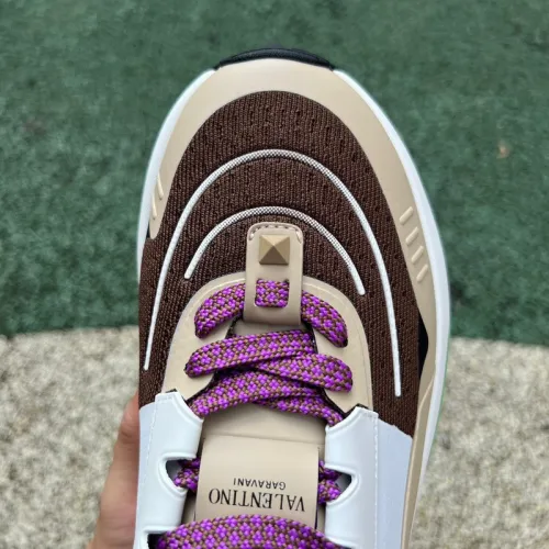 Authentic Valentino Sneakers White/Purple/Brown