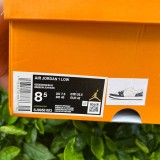 Authentic LV x Air Jordan 1 Low Blue White