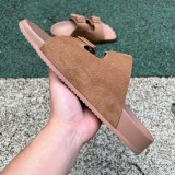 Authentic Balenciaga Slippers Dark Brown