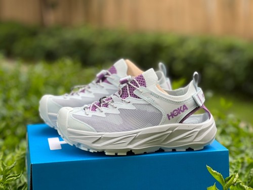 Authentic HOKA ONE ONE Hopara 2 Rice White/Grey/Purple