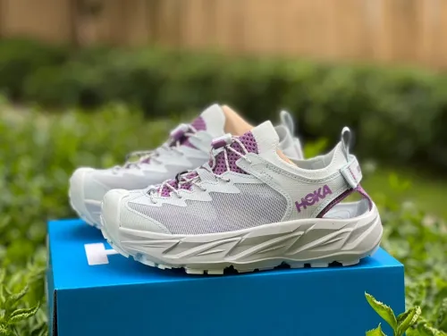 Authentic HOKA ONE ONE Hopara 2 Rice White/Grey/Purple