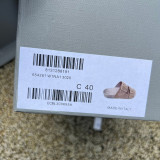 Authentic Balenciaga Slippers Dark Brown